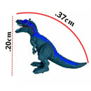 Dinossauro Rex de Brinquedo Realista – Tiranossauro que Anda e Solta Fumaça